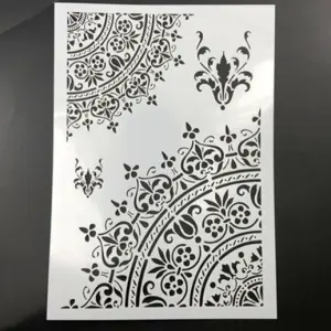 1 pcs classic Cake Border Decoration icing Stencils style 8
