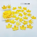 10 pcs Edible Maple leaf Wafer Paper cake topper