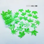 10 pcs Edible Maple leaf Wafer Paper cake topper
