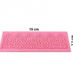 Crown floral Lace silicone mould