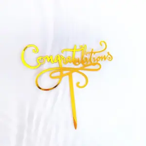 Congratulations Cake Toppers