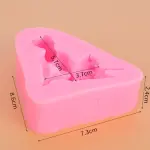 3D Cute Ballerina Girl Silicone Mould