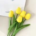 1 pcs Artificial flower with leaf cake topper