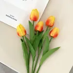 1 pcs Artificial flower with leaf cake topper