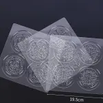 3pcs/set Baking cupcake Texture Fondant Embossing Impression sheet