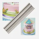 Hemp Rope pearl boarder Silicone Mould