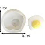 Omlet egg with smiley Silicone Mould
