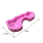 Cute Dalmatian dog Male female dog silicone mould