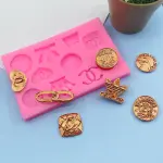 Brand logo channel LV silicone mould