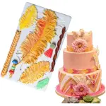Large Feather and Ropes Silicone Mould