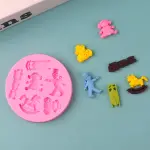 Baby Shower theme Silicone Mould