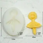 Ballet Girl Silicone Mould style 3