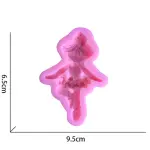 Cute dancing girl Silicone Mould