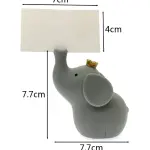 1 pcs Elephant cake toy topper