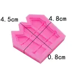 Fence silicone fondant Mould STYLE 2