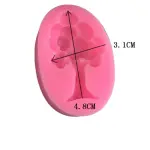 1 cavity tree silicone mould