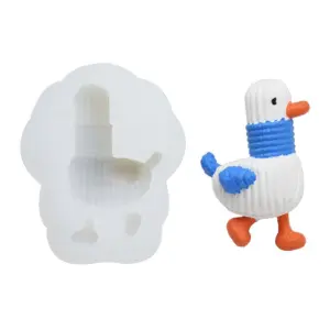 Cute 3D Duck silicone mould