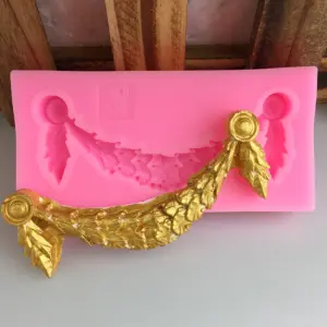 Vintage Drape Pattern Silicone mould