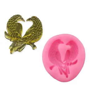 2 Birds on Single Branch silicone mould