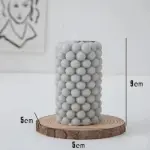 3D Bubble Silicone Candle Mould STYLE 2