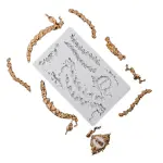 European Retro Style Drape Pattern Silicone mould