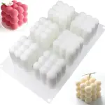 6 Cavity Bubble theme Silicone Mould