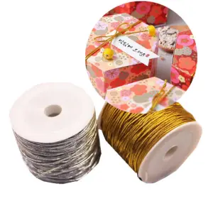 25 meters thread packaging bag packaging rope decoration elastic packaging rope