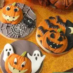 Pumpkin with eyes theme Halloween Mould