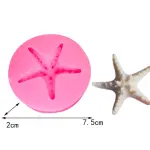 Star Fish detailed silicone mould