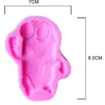 Minion cartoon silicone mould