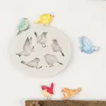 5 cavity Bird Silicone mould