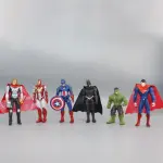 6 Pieces Avengers Super-Hero Cake Topper Decorations Figurines