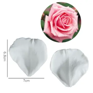 Rose Flower Petal Veiner Silicone Mould