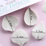 2 set (4 pcs) Phalaenopsis Orchid Flower Veiner Silicone Mould