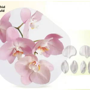 3 sets (6 pcs) Orchid petal veiner mould set (Copy)
