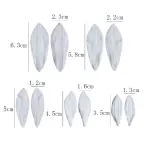 15 pcs Dahlia Flower petal veiner and cutter set