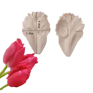 Tulip Flower petal veiner style 3