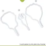 9 pcs Iris Flower petal veiner and cutter set