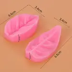 Rose leaf veineer style 5