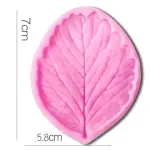 1 pcs Strawberry Leaf veiner mould