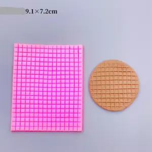 Waffer Pattern texture mat silicone Mould