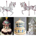 3D Carousel Horse Shape Silicone mould