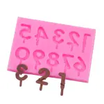 Silicone Number Mould STYLE 2