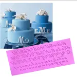 Silicone Lace Alphabet and Number Mould STYLE 2