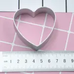 Heart Shape Aluminum Fondant Cutter