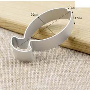 Fish Aluminum Fondant Cutter