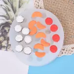 Mini Fruits Mangosteen apple orange fruit Silicone mould