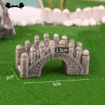 2 pcs 3D Bridge Cake Topper Toy