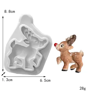 Cute Reindeer silicone mould