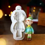 Christmas Santa Bear theme silicone mould